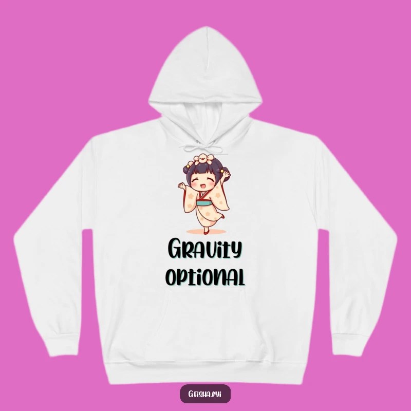 Funny Geisha Doll Cartwheel Hoodie - Cozy Delighted Wear
