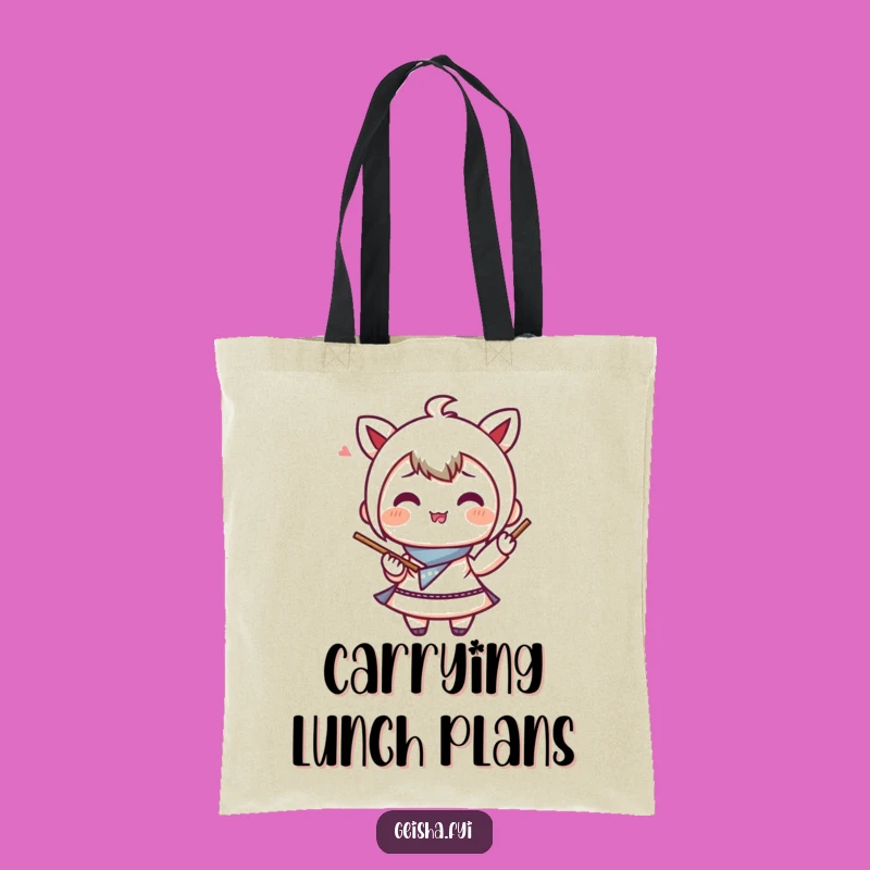 Funny Bento Box Tote Bag: Carry Your Meals with Culinary Humor
